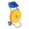 Vestil Steel Heavy Duty Strapping Cart, 22-5/16" x 25" x 41-5/16", Blue/Yellow STRAP-PS-HD - alternate 3